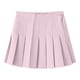 thumbnail image 1 of Faldas plisadas Prolriy para mujer, falda acampanada con cadena en la cintura para mujer, falda plisada a cuadros de cintura alta, faldas para mujer, rosa L, 1 of 3