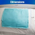 thumbnail image 5 of 2pc Cooling Chill Pillow Pad Insert with Durable Non-Leaking Gel - Portable Personal Instant Cooling Device for Night Sweats and Hot Flashes Relief, Menopause - Sleep Solution As Seen on TV, 5 of 6