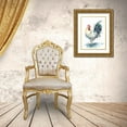 thumbnail image 3 of Wang, Melissa 12x14 Gold Ornate Wood Framed with Double Matting Museum Art Print Titled - Rooster Splash I, 3 of 4