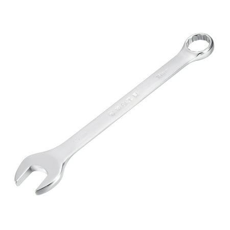 

Metric 19mm 12-Point Box Open End Combination Wrench Chrome Finish Cr-V