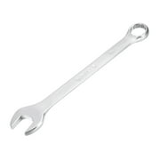 Metric 19mm 12-Point Box Open End Combination Wrench Chrome Finish, Cr-V