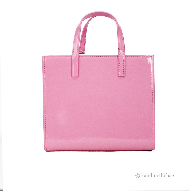 Marc Jacobs Mini Grind Candy Pink Patent Leather Crossbody