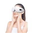 thumbnail image 1 of Masajeador de ojos, masajeador de ojos con calor para migrañas, masajeador de sien calentado de 6 modos para relajación de ojos, mejora la circulación ocular, reduce los ojos secos, ojeras, retrasa el envejecimiento de los ojos, regalo ideal JM, 1 of 5