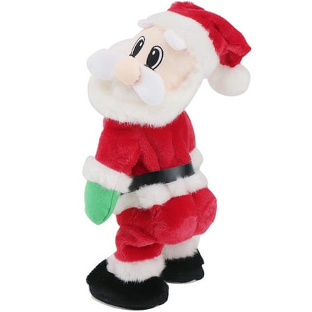 Christmas Electric Santa Claus Shaking Hip Singing Dancing Toys Kids