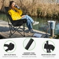 thumbnail image 3 of Harigal Oversized Comfort Padded Folding Camping Chair, 300 lbs Capacity, 3 of 8
