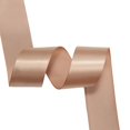 thumbnail image 1 of BUYISI Vibrant And Rich Colors Ribbon Perfect For Wedding Crafts 25Mm X 20 Yards Champagne Gold, 1 of 5