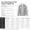 thumbnail image 4 of Yiaed GlitterSilver Print Sun Shirts UPF 50+ Protection Hoodie Rash Guard Shirt UV Shirt Long Sleeve Fishing Outdoor Lightweightase-3X-Large, 4 of 5
