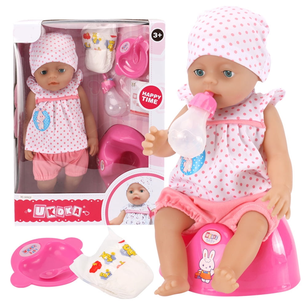 Doll Cute Baby Doll Toy Environmentally Friendly Innovative Drinking