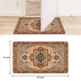thumbnail image 6 of Bohemian Farmhouse Orange Vintage Welcome Doormat for Indoor/Outdoor Entrance Bohemian Farmhouse Orange Vintage Decoration Door Mat Kitchen Door Mat Bedroom Doormat 17x30 Inch, 6 of 6