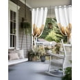 thumbnail image 4 of nqOlkjepod Outdoor Curtains for Patio Waterproof, Cute Puppy Outdoor Privacy Panels Grommet, Modern Sitting Pet Dog Watercolor Blackout Outside Curtains for Porch/Cabana/Pergola 54"x108", 2 Panels, 4 of 8