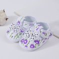 thumbnail image 2 of LNMQLPDBS Baby Girl Shoes Infant Mary Jane Flats Soft Soles Slip-Resistant Bowknot Princess Wedding Dress Shoes Toddler Crib Shoes, 2 of 7