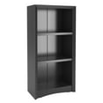 thumbnail image 5 of Corliving Adjustable 4 Shelf Bookcase, 4-Tier Shelving Unit Bookcase with Open Shelves, Display Bookshelf, for Living Room, Bedroom, Home Office, Display Bookshelf, Black, 5 of 12