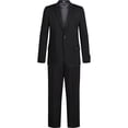 thumbnail image 1 of Conjunto de traje formal Tommy Hilfiger para niños, negro, talla 20, husky, 1 of 1