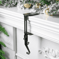 thumbnail image 1 of 4 Pcs Christmas Stocking Holders for Fireplace- Adjustable Stocking Hangers with Protective Pads- No- Decoration, 1 of 6