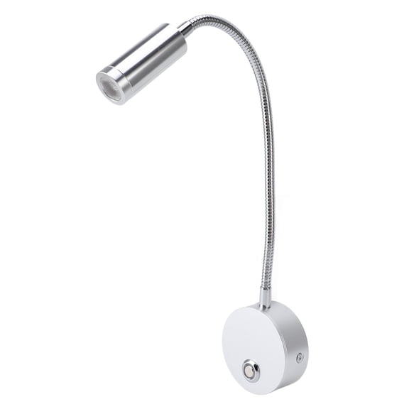 Patio Decor Dimmable RV Reading Light, 3 Color Temperature RV Interior Light for Boat Silver