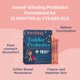 thumbnail image 2 of Probióticos Lovebug Tiny Tummies de 12 meses a 4 años, 30 paquetes LoveBug Probiotics lovebug PROBIOTICS, 2 of 7