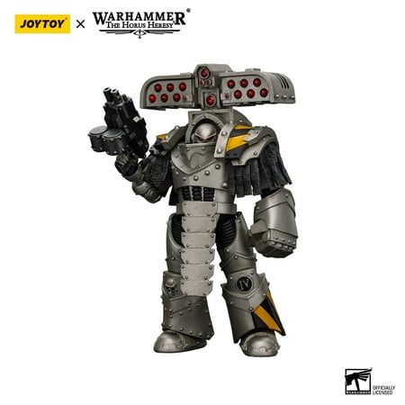 JOYTOY Warhammer 40K Iron Warriors Tyrant Siege Master Terminator with Rocket launcher Collection Model