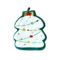 thumbnail image 2 of Toallas de mano navideñas para niños | Toallas festivas de cocina y baño con lazo para colgar | Franela suave para secarse las manos y decorar, 2 of 6