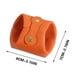 thumbnail image 2 of Monedero de monedas con patrón de lichi | Mini bolsa de almacenamiento multiusos para auriculares Cambio de lápiz labial | Linda bolsa portátil con cremallera | Material duradero texturizado | Mango, 2 of 5