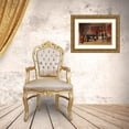 thumbnail image 3 of Ferdinand Georg Waldmüller 24x19 Gold Ornate Framed and Double Matted Museum Art Print Titled - Reception of Grand Duke Alexander Nikolayevich by Prince Metternich in the Vienna Hofburg in 1, 3 of 4
