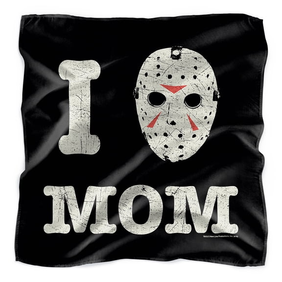 Friday the 13th Mommas Boy Bandana (21 in x 21 in)