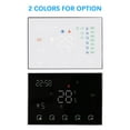 thumbnail image 3 of Termostato digital inteligente programable Controlador de temperatura ambiente con pantalla táctil LED Conexión WiFi Reemplazo para Google Home Alexa Home Market Fábrica Escuela Oficina Hote Irfora en, 3 of 3