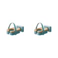 thumbnail image 1 of Bearachild Soporte para secador de pelo Estante de peinado Autoadhesivo Almacenamiento Estante colgante Hogar Dormitorio Organizador Decoración verde 2Conjunto, 1 of 6