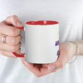 thumbnail image 5 of CafePress - Designer Eyes - 11 oz Ceramic Mug - Novelty Coffee Tea Cup, 5 of 6