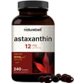 thumbnail image 1 of Suplemento NatureBell Astaxantina 12 mg 240 cápsulas blandas, 1 of 5