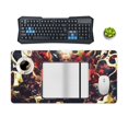 thumbnail image 4 of Jujutsu Kaisen Extended Gaming Mouse Pad No-sliped Large Desk Mat Stitched Edge Keyboard Mat Mousepad, 4 of 8