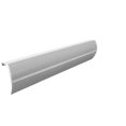 thumbnail image 6 of Baseboarders Premium 2 ft Easy Slip-on Baseboard Heater Cover - White (L & R End Caps), 6 of 6