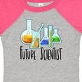 thumbnail image 4 of Inktastic Future Scientist with Beakers, Test Tubes and Formulas Boys or Girls Baby Bodysuit, 4 of 5