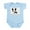 Sky Blue, variant on - Boston Terrier Infant Bodysuit - Baby Light Bodysuit, Size Newborn - 24 Months