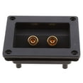 thumbnail image 3 of 4x Terminal de Caja de Estéreo para Automóvil Conectores Cuadrados Rojos 4 piezas, 3 of 8