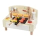 thumbnail image 2 of Juego de parrilla para niños con comida de juguete, juego de parrilla de barbacoa realista para niños de aprendizaje temprano, juego de cocina de jugu, 2 of 9