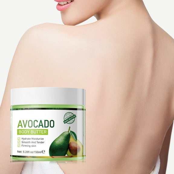 JYMKeiby Avocadoes Body Lotion Smoothes And Tender Hydrate Moisturize Firming Skin Body Butter 150ml