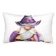 thumbnail image 1 of Fotbe Halloween Gnome With Pumpkins Funda de Almohada Decorativa Estilo Occidental, Lujo en Algodón, Fundas para Almohadas King, Cojín Estampado para Decoración del Hogar-14"x20", 1 of 6