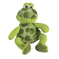 thumbnail image 1 of MPP Croakers Small Dog Toys Plush Green Frogs Ribbit Croaking Sound Chip Choose Size (Small - 4.5"), 1 of 1