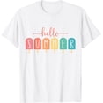 thumbnail image 1 of Hello Summer Vacation Ice Cream Popsicle Ice Lolly - Camiseta de regalo, 1 of 2