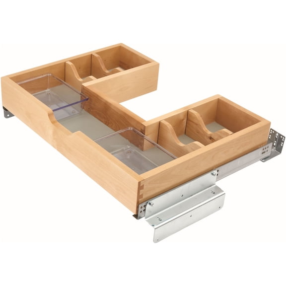 Rev-A-Shelf 486-30Vsbsc-Sm-1 Wood Classics 27-1/2"W U Shaped Bathroom Vanity Under Sink