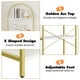 thumbnail image 5 of QinaQin Librero con arco de 5 niveles, estantería alta de madera para exhibición y almacenamiento, ideal para recámara, sala u oficina en casa, 5 of 8