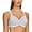 White-Lace, variant on MELENECA Women's Floral Lace Non-Padded Minimizer Full coverage Underwire Bra Black-Lace 34B