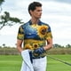 thumbnail image 3 of Fotbe Starry Sky Sunflower Camiseta Polo de Golf para Hombre con Estampado – Camisa Deportiva Transpirable con Cuello Abotonado-Medium, 3 of 6