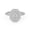 White Gold, variant on Double Halo Cluster Engagement Rings for Women, 0.95 Cttw Emerald And Round Cut Lab Grown Diamond Ring In 10K Solid White Gold F-G, VS-SI Quality Ring Size-6