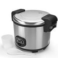 thumbnail image 2 of Aroma Housewares 60-Cup (Cooked) (30-Cup UNCOOKED) Commercial Rice Cooker, Stainless Steel Exterior (ARC-1130S), 2 of 3
