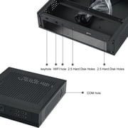 Industrial Control TX07 Mini-ITX HTPC Case Easy to Use PC Case ITX Computer Case