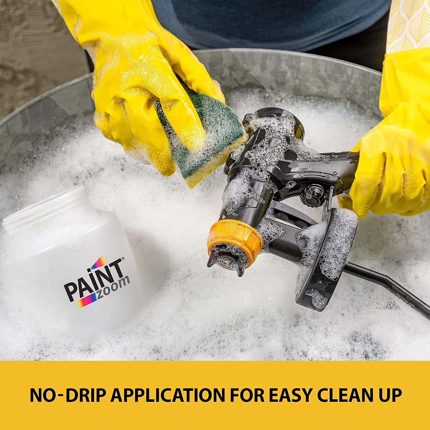 Paint Zoom Deluxe 3000 Series Paint Sprayer Powerful Durable 700 watt Spray Gun Tool HVLP sprayer for Interior Exterior Home Painting and DIY