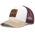 thumbnail image 3 of Gorra Trucker Negra con Parche de Cuero – Regalo para Papá, 3 of 4