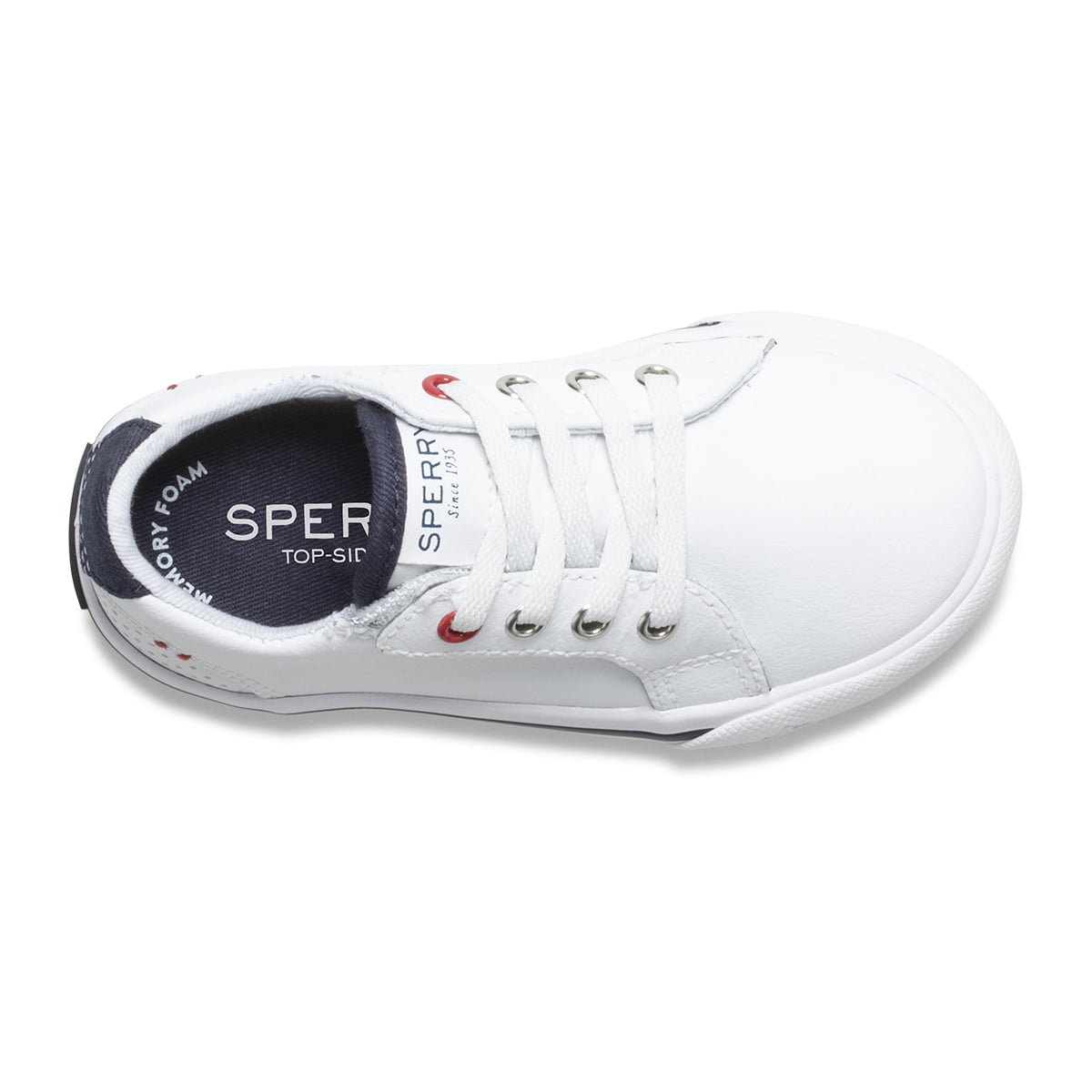 Sperry Striper II LTT Retro Sneaker – Unisex Kids Boat Shoe Style
