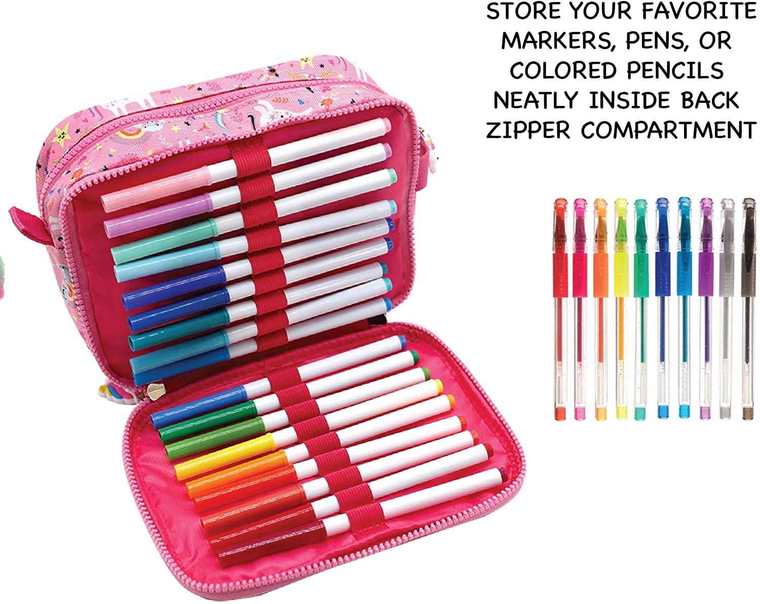 Buy OMG ORGANIZE MY GEAR 3 ZIP MultiPurpose Pencil Pen School